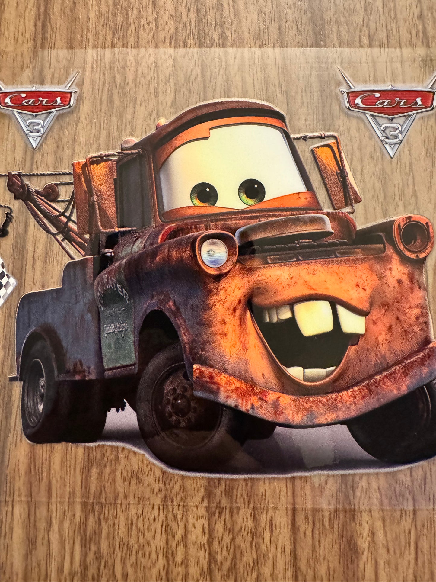 Real Brown Vehicle Cup Wrap