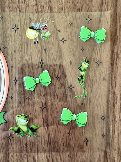 Frog Princess Bows Cup Wrap