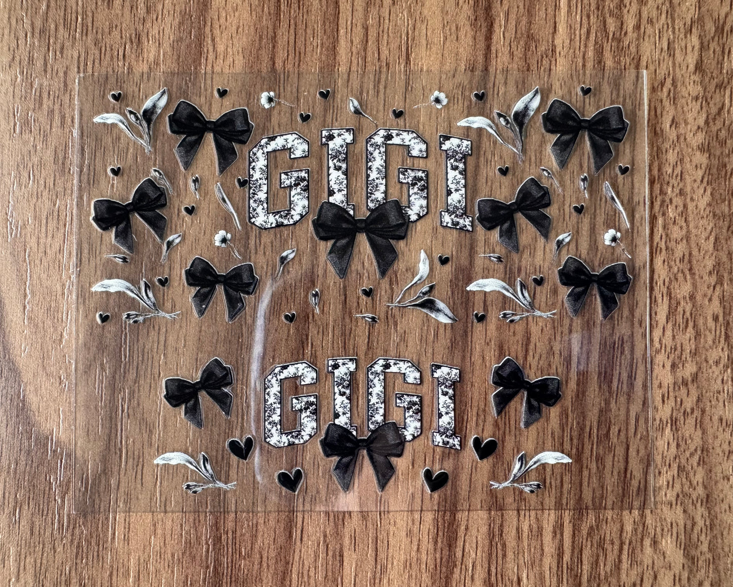 Black Gigi Mini Wrap