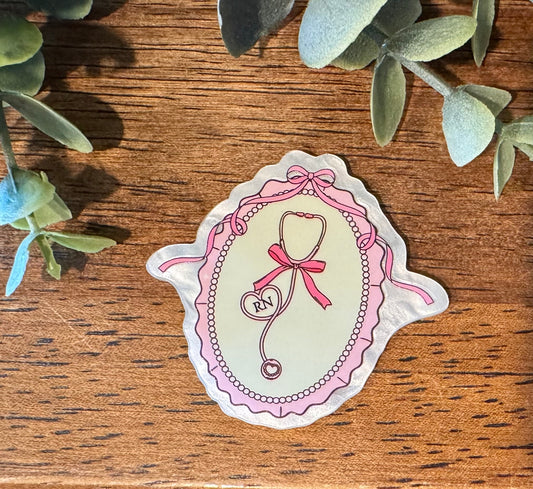 Cute Stethoscope Acrylic