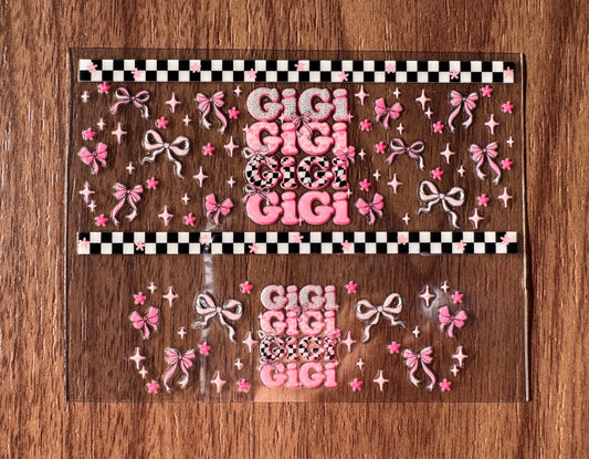 Pink Gigi Mini Wrap