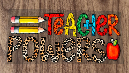 Teacher Powers Cup Wrap