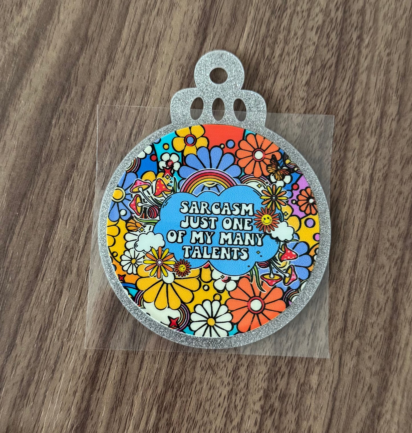 Funny Sarcasm Circle Decal