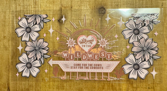 Pink Wild West Cup Wrap