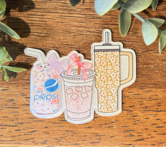 All the Drinks Acrylic