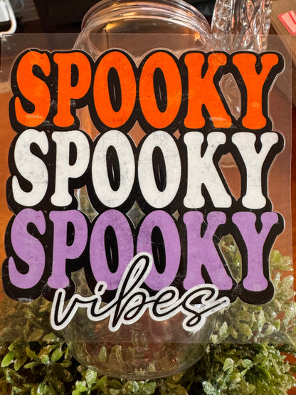 Spooky Vibes Decal