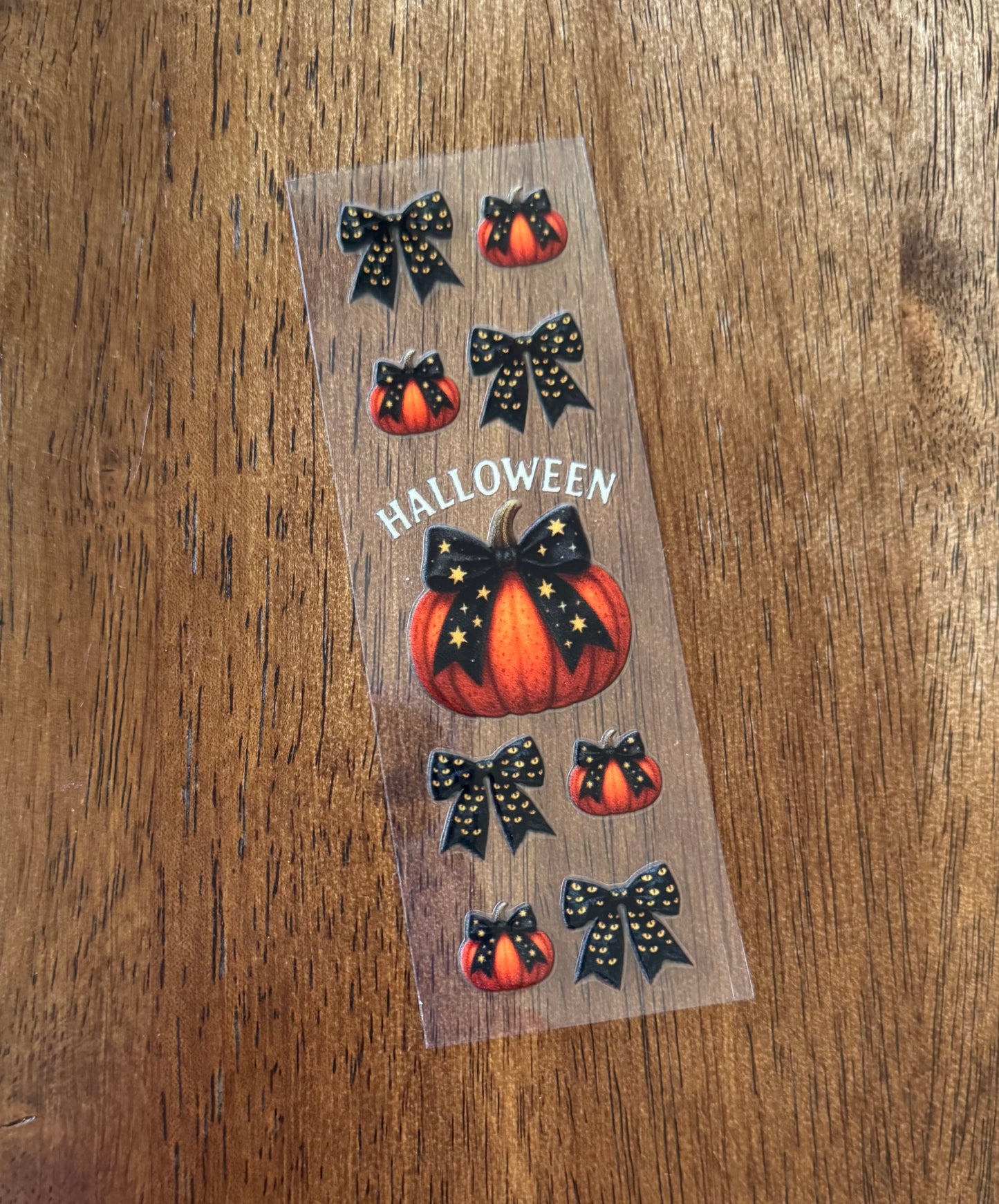 Halloween Pumpkin Pen Wrap