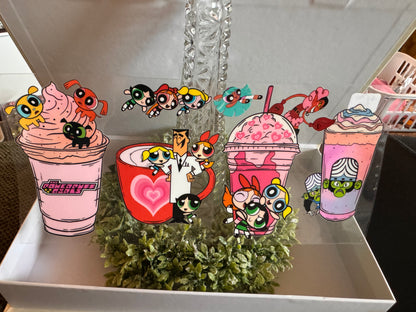 Powerpuff Girls Coffee Cup Wrap