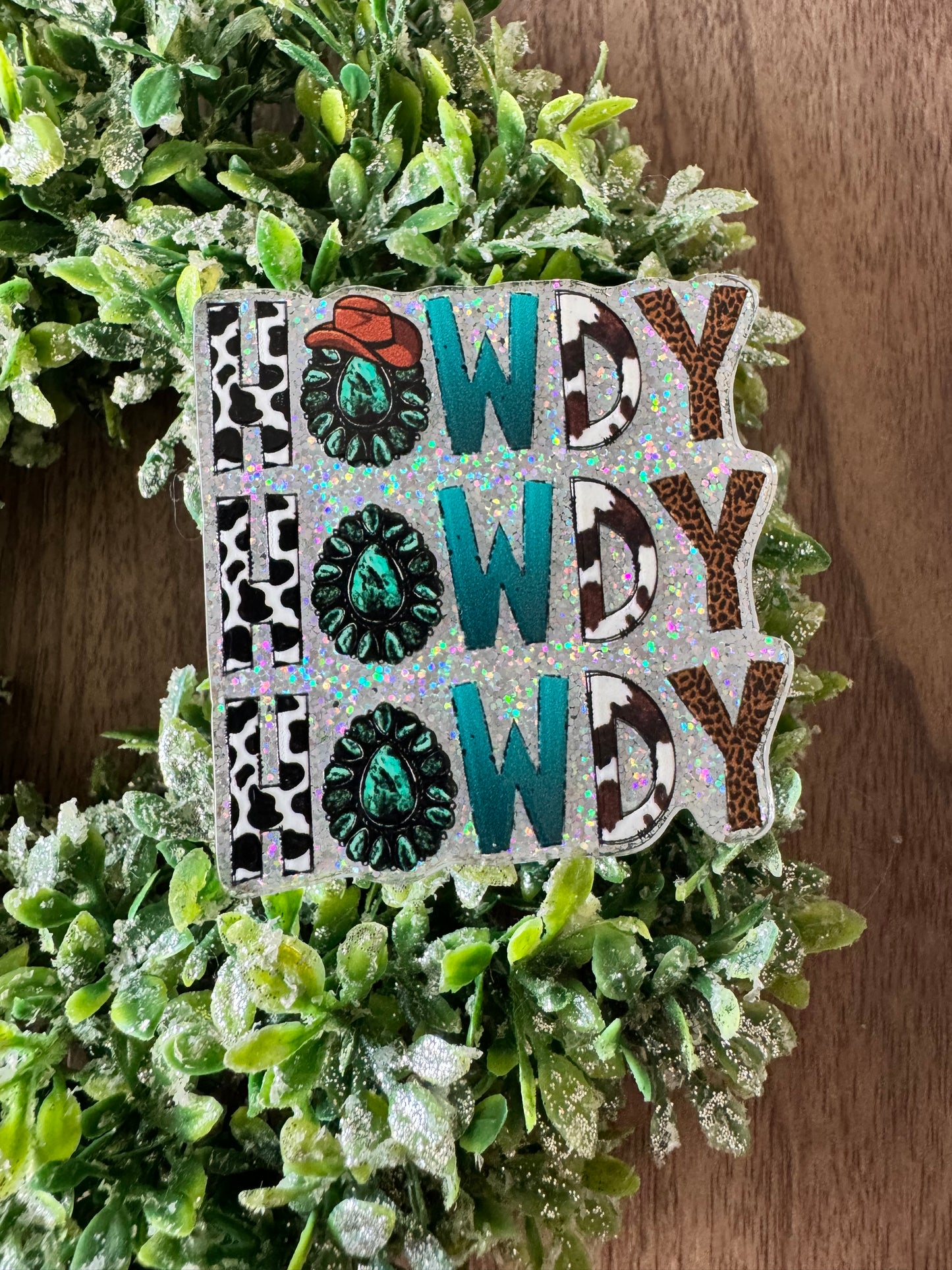 Western Howdy Acrylic