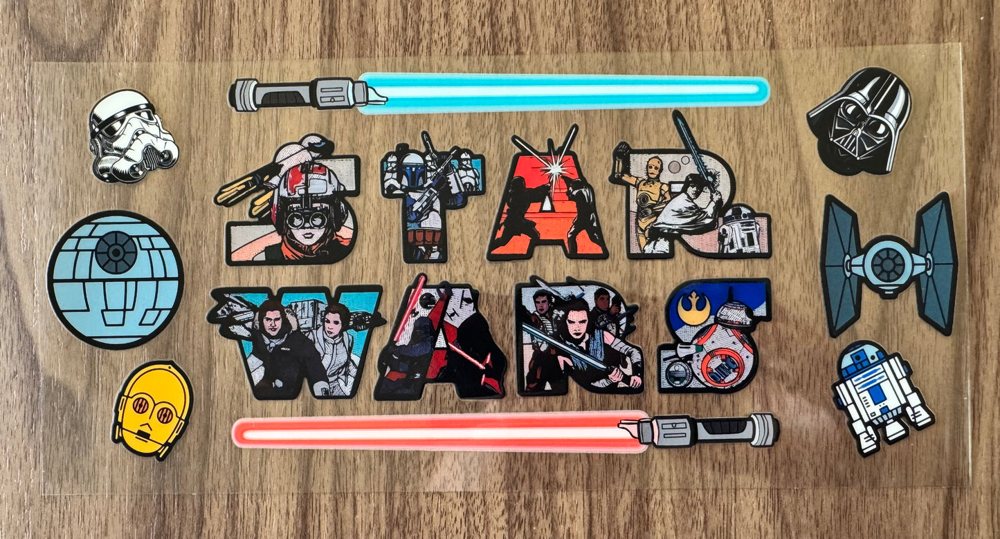 Bright Galaxy Guys Cup Wrap