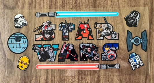 Bright Galaxy Guys Cup Wrap