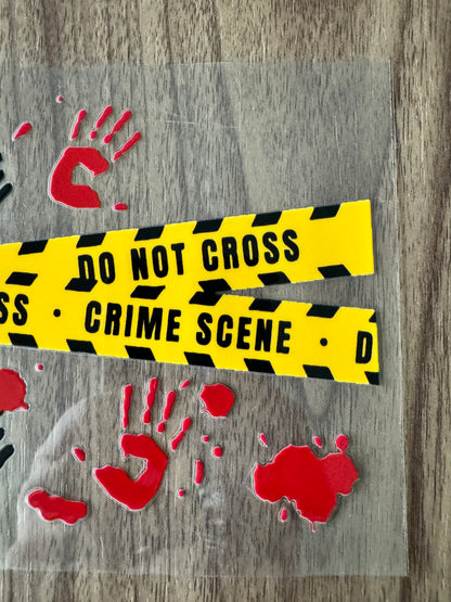 True Crime Junkie Cup Wrap