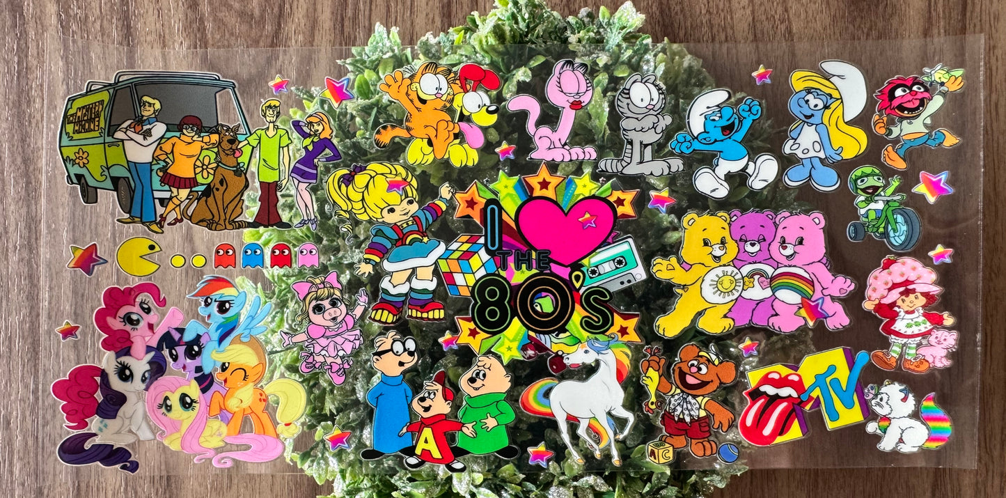 All Things 80s Cup Wrap