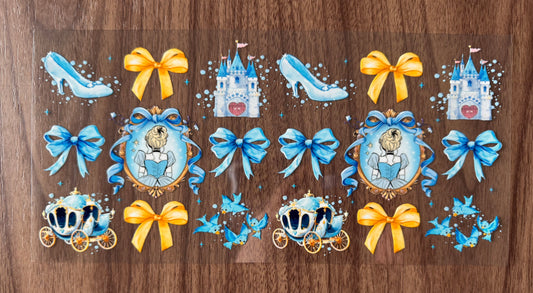 Blue Princess Cup Wrap