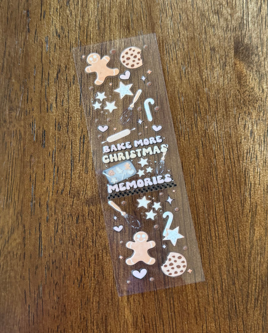 Bake More Christmas Memories Pen Wrap
