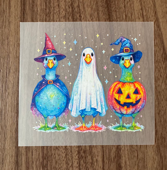 Halloween Geese Transfer