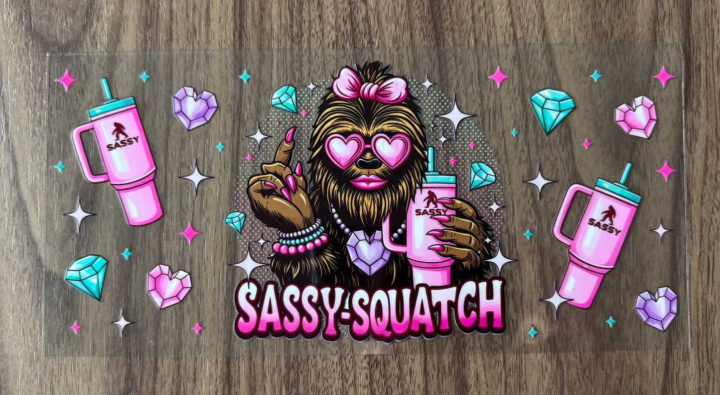 Sassy-Squatch Cup Wrap