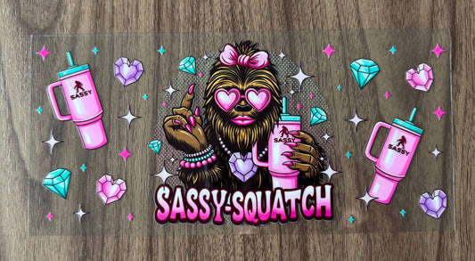 Sassy-Squatch Cup Wrap