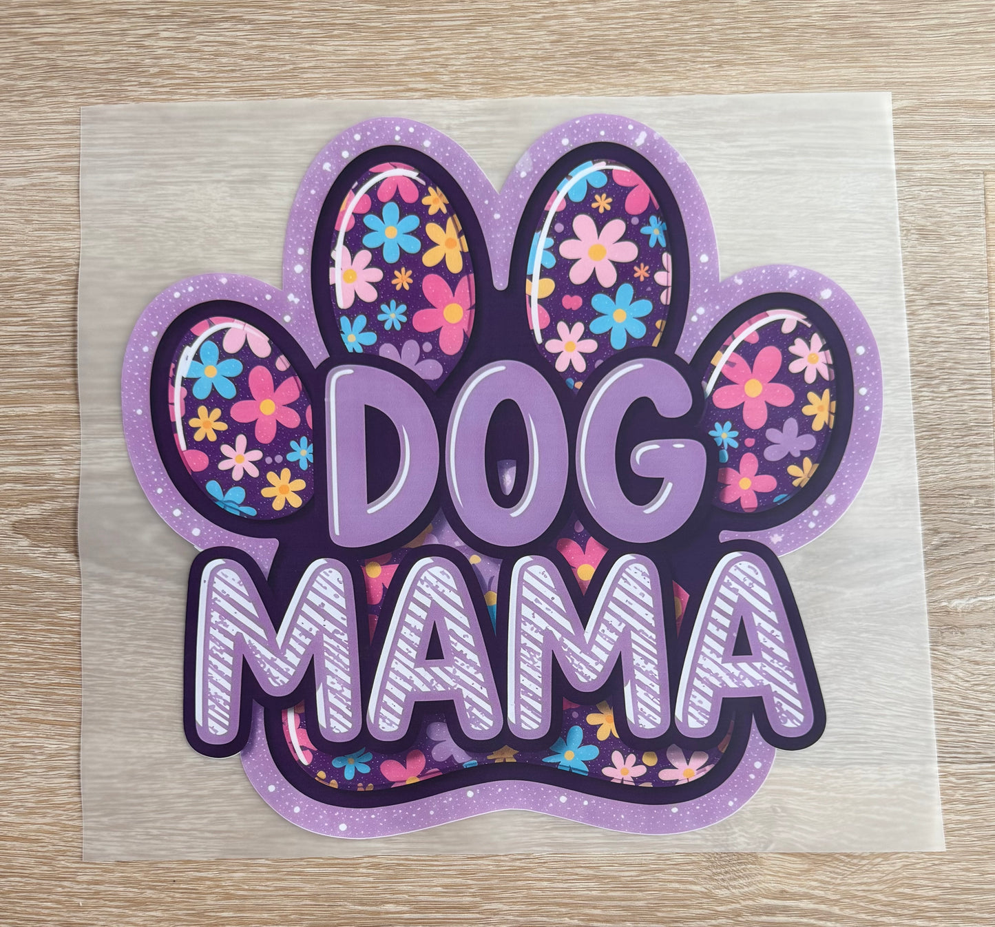Purple Dog Mama Transfer