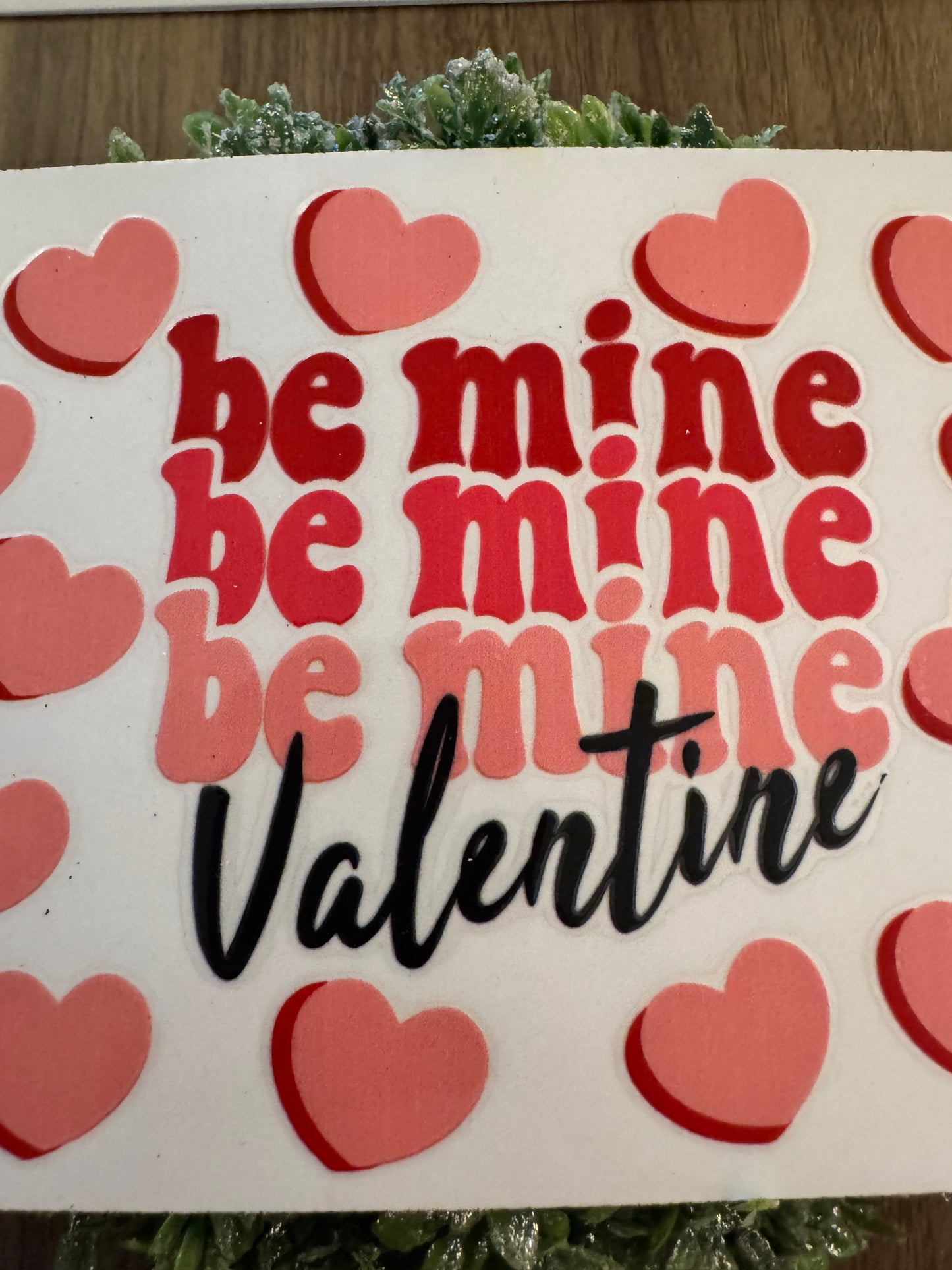 Be Mine Valentine Cup Wrap