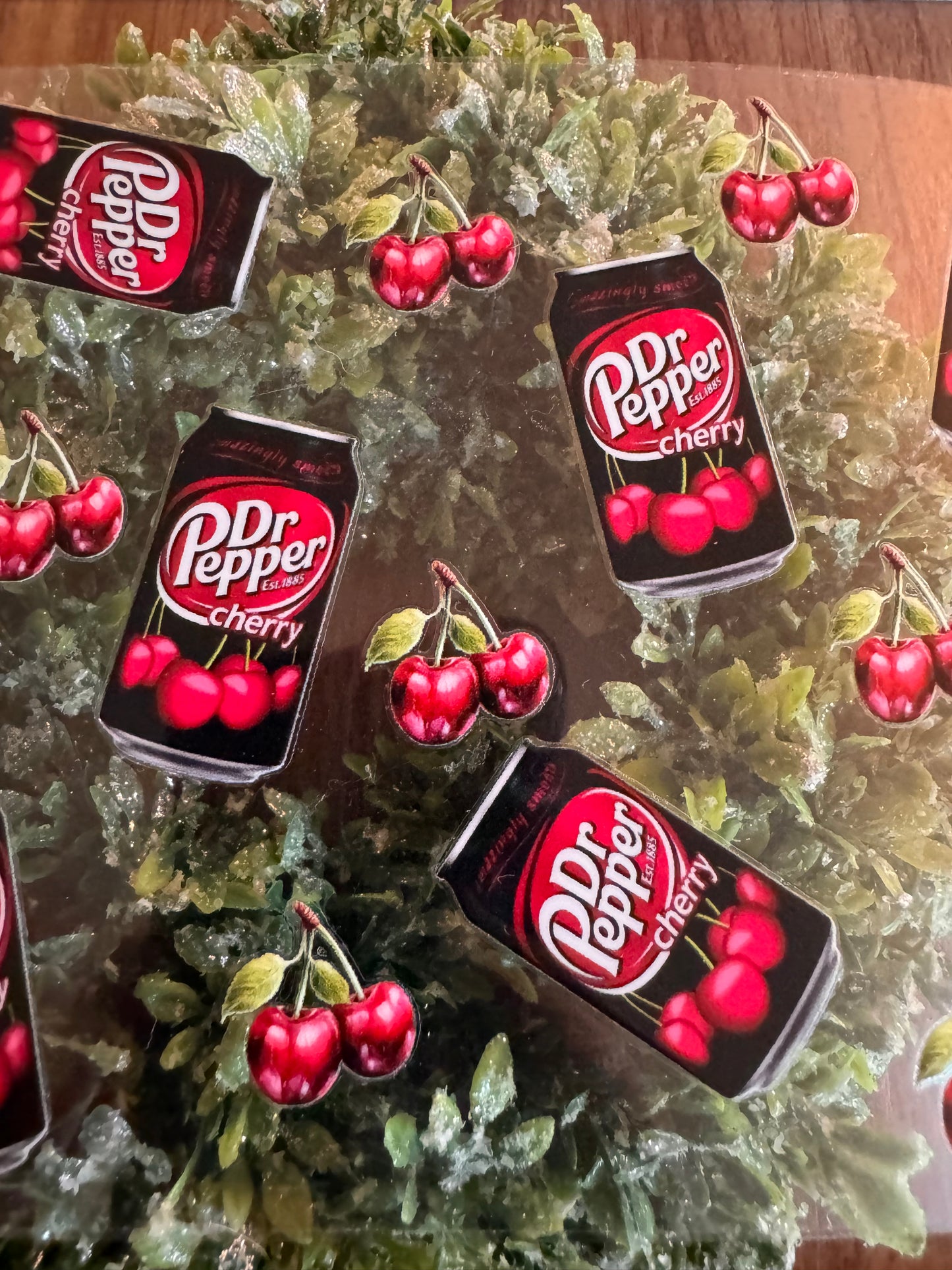 Cherry Dr. Pepper Cup Wrap