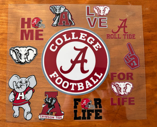 Alabama Football Uni Cup Wrap