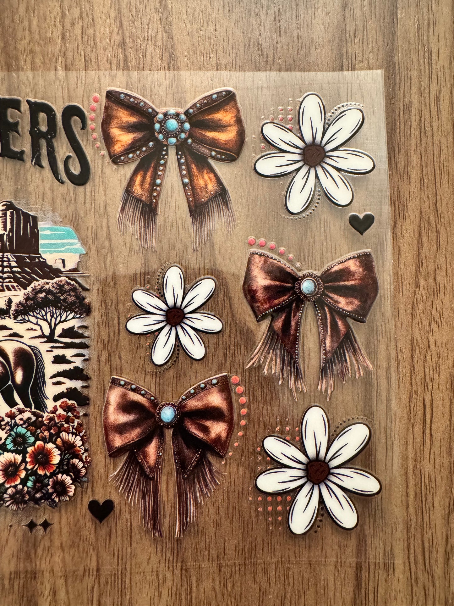 Wild Flowers & Wild Horses Cup Wrap