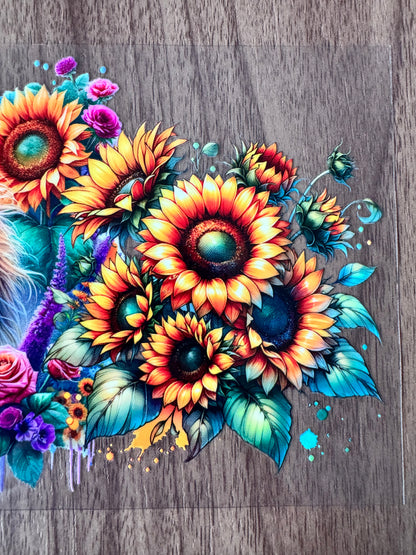 Flowery Horse Cup Wrap