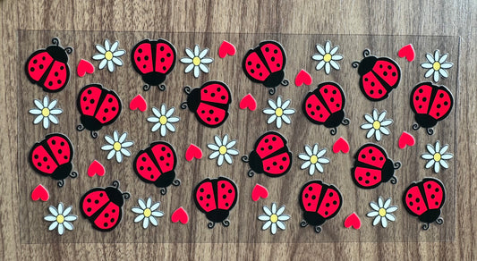 Cute Ladybugs Cup Wrap