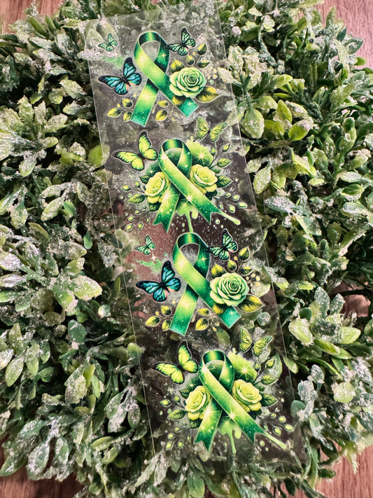 Green Ribbon Pen Wrap