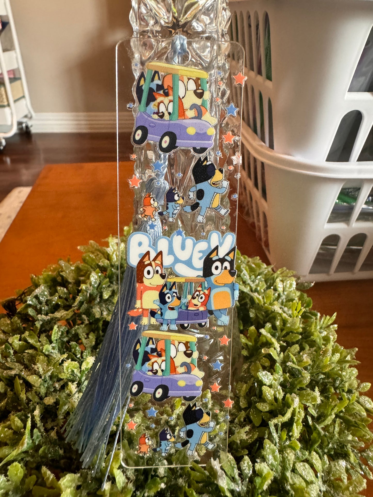 Bluey Family Bookmark