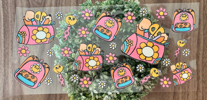 Daisy School Supplies Cup Wrap