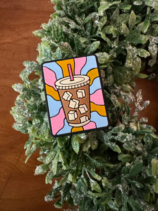 Colorful Iced Coffee Focal