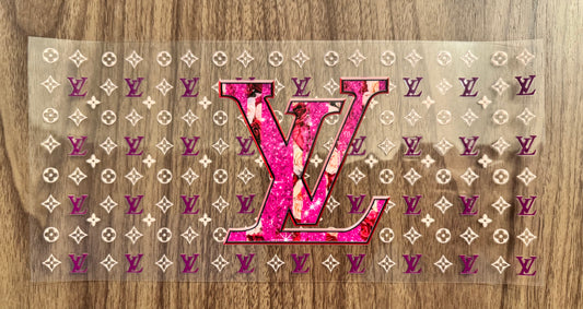 Dark Pink Loo Boujee Cup Wrap