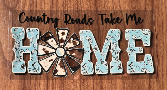 Country Roads Home Cup Wrap