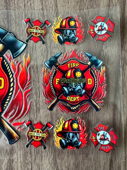 Firefighter Cup Wrap