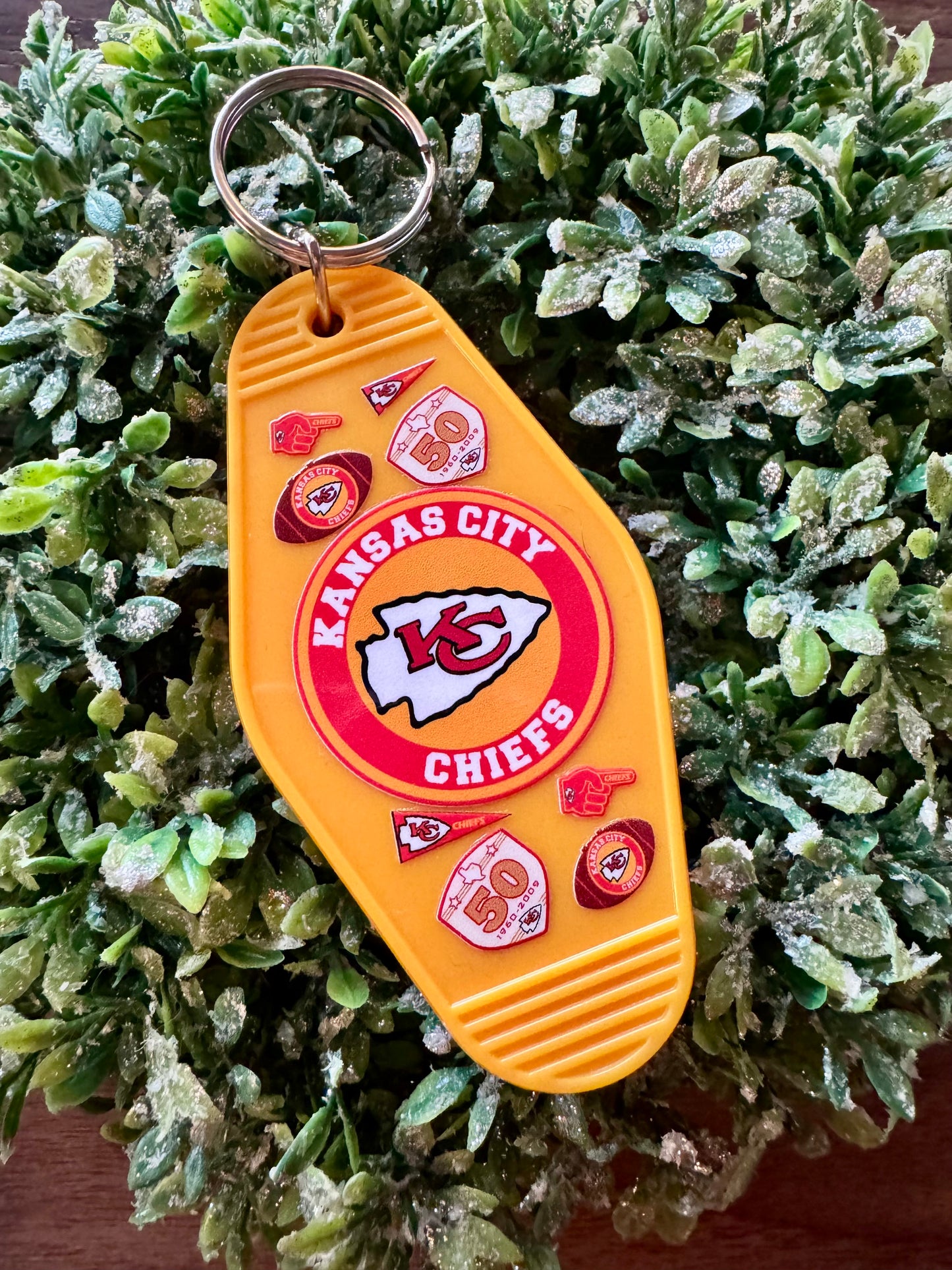 Missouri Football Keychain