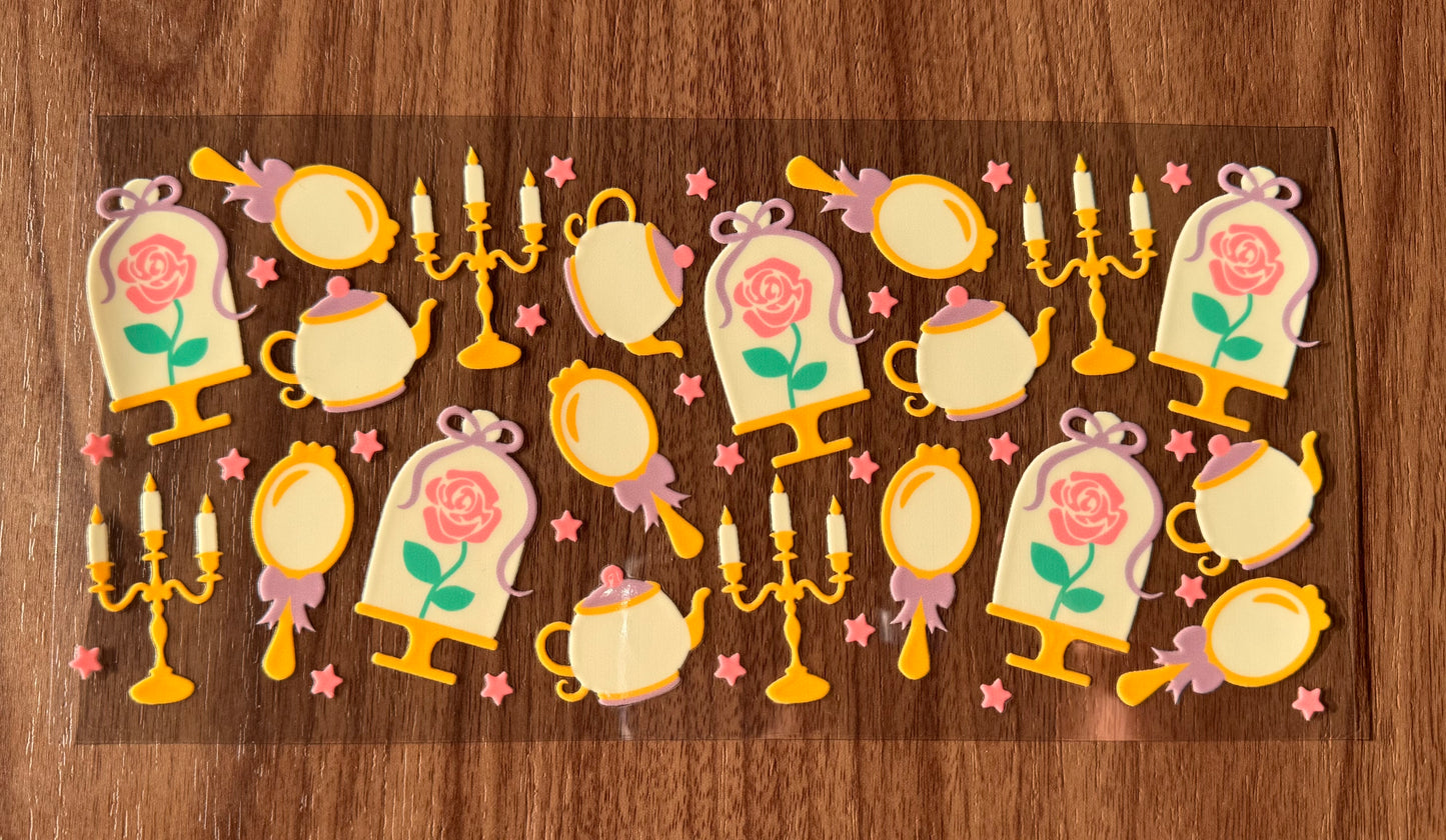 Yellow Princess Things Cup Wrap