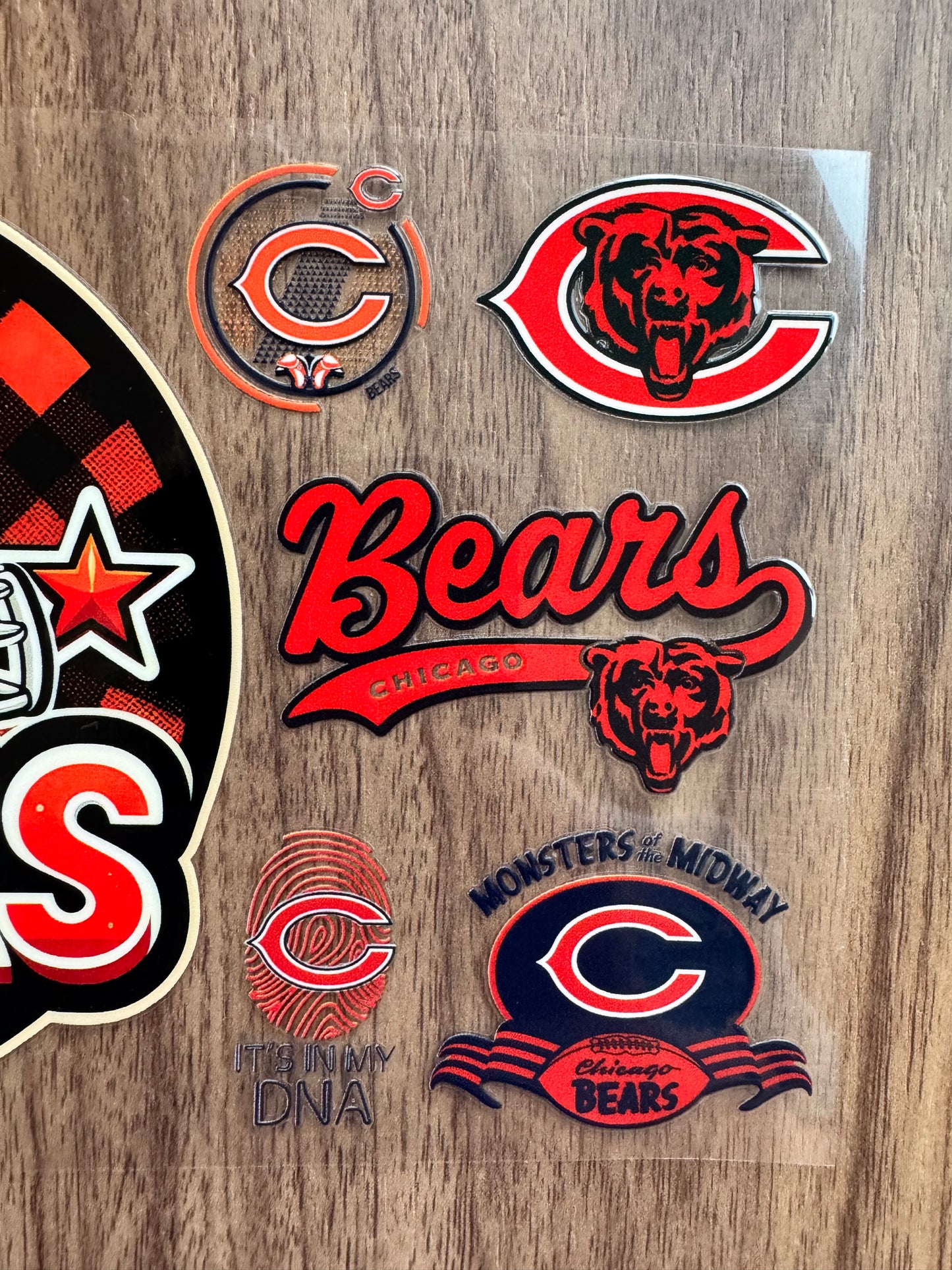 Chicago Football Helmet Cup Wrap