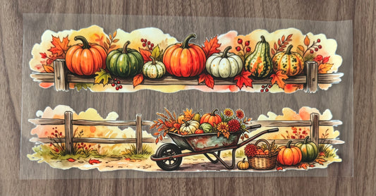 Fall Pumpkins Cup Wrap