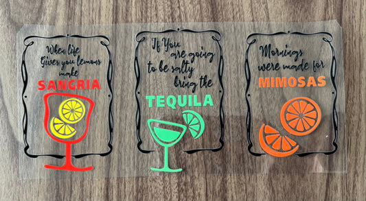 Drinking Decal Sheet