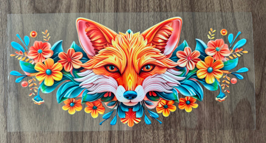 Orange Fox Cup Wrap