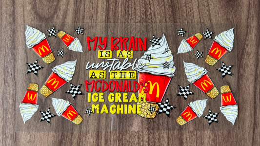 Funny McFood Cup Wrap