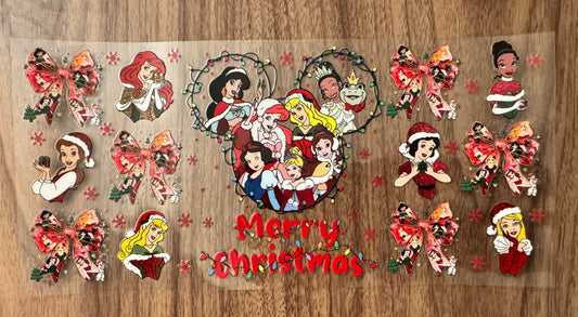 Christmas Princesses Cup Wrap