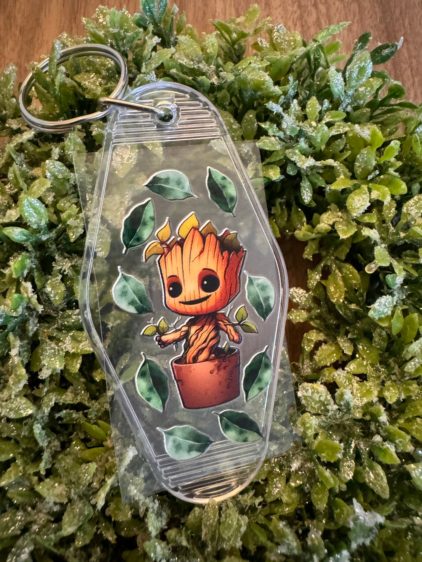 Groot Keychain Decal