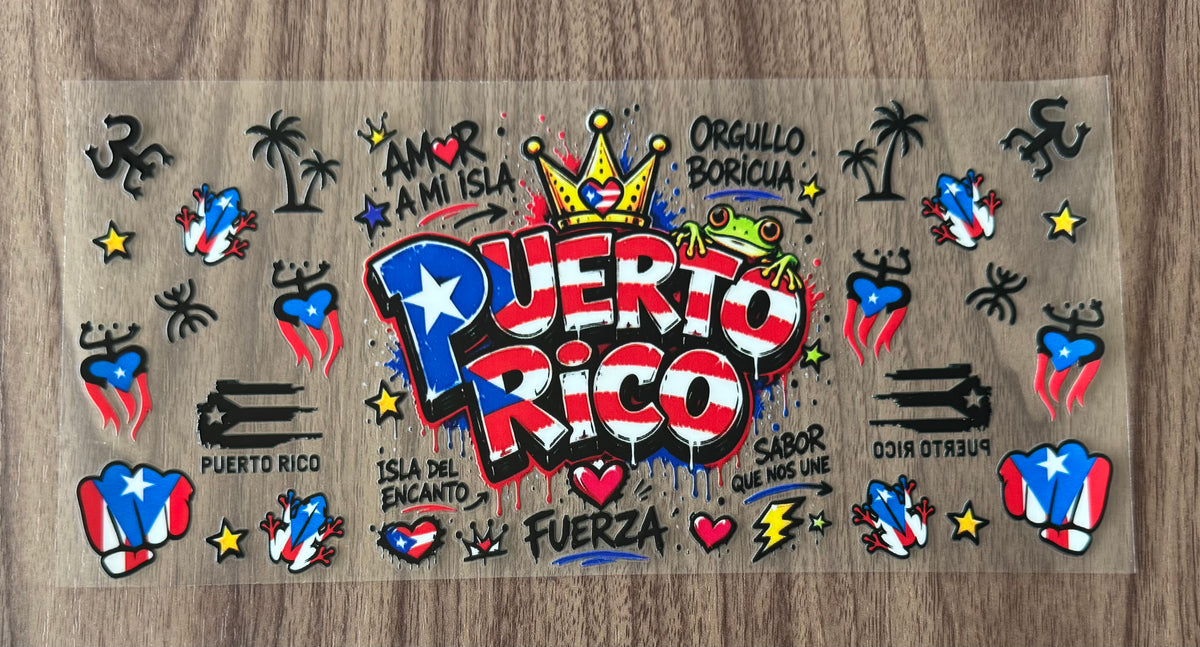 Puerto Rico Crown Cup Wrap