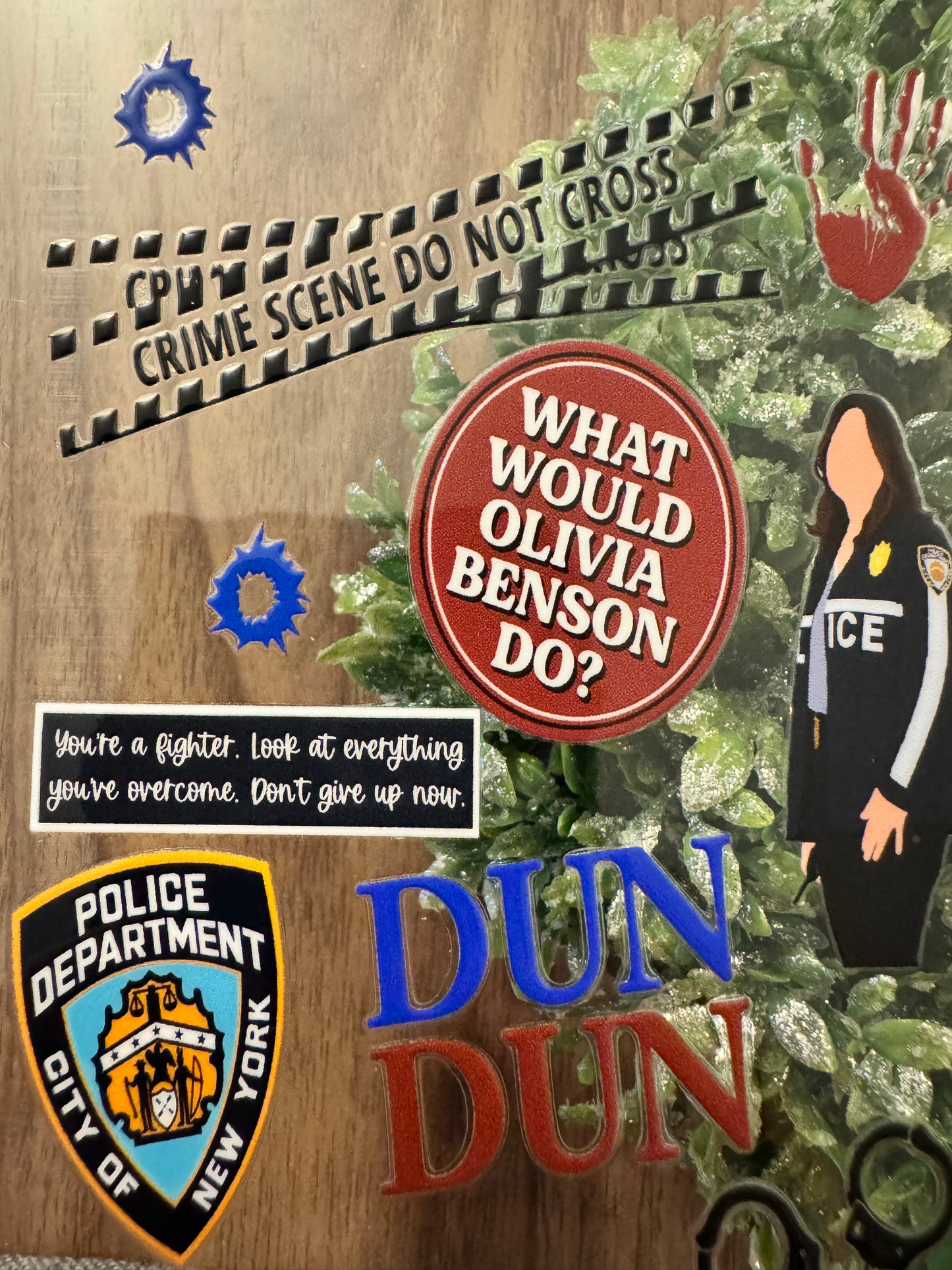 Law TV Show Cup Wrap