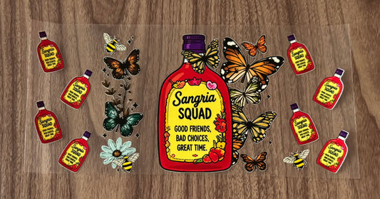 Sangria Squad Cup Wrap