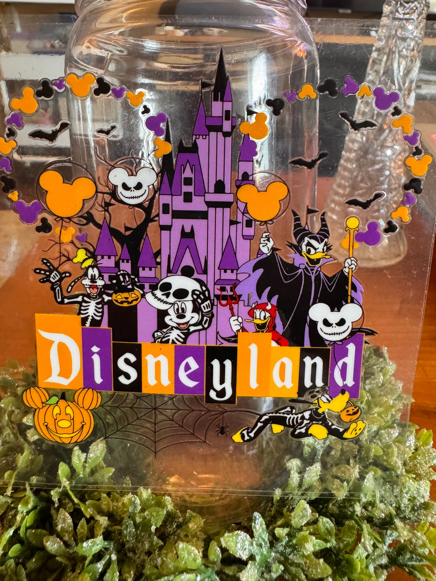 Halloween Disneyland Decal