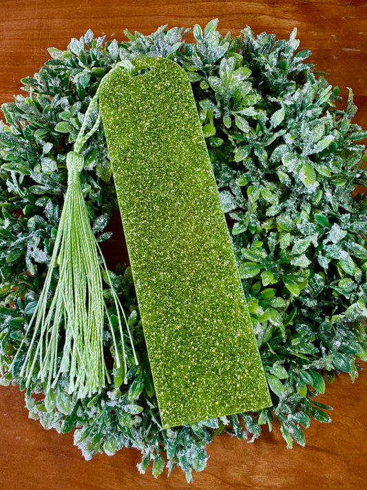 Peridot Sparkly Bookmark